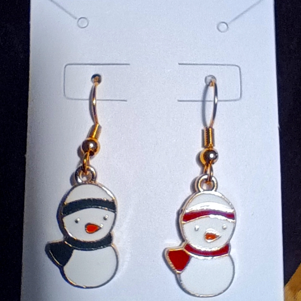 Handcrafted Holiday Earrings